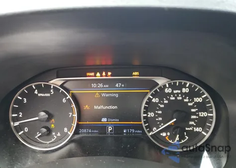 2022 Nissan Altima Sv из США, поврежденный, VIN 1N4BL4DV4NN346534